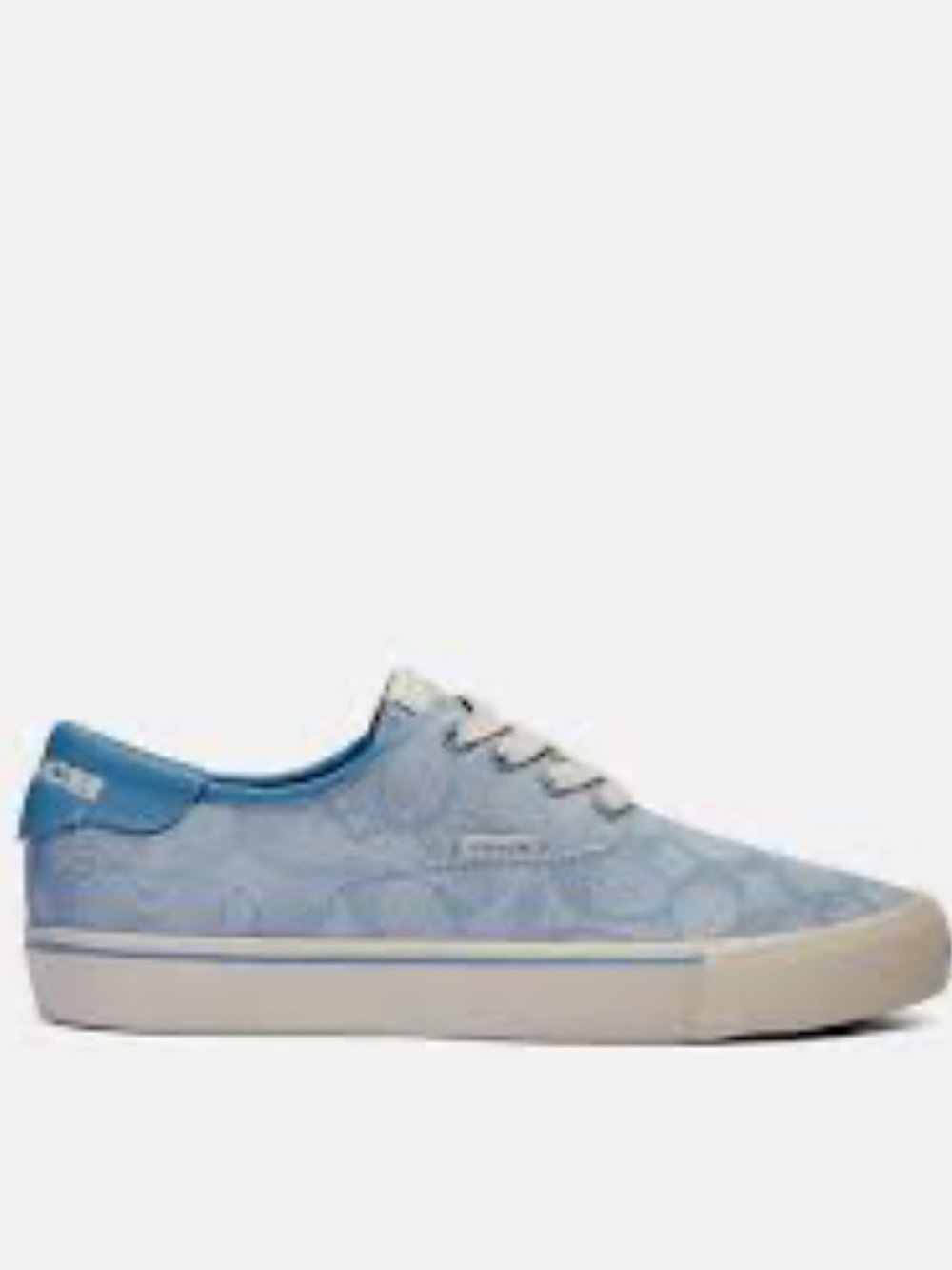 Coach Citysole Skate Periwinkle Sneaker with Signature CC Design & Box 6